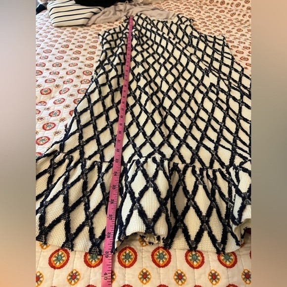 Sara Campbell Blue and Navy Dress - Picture 6 of 7